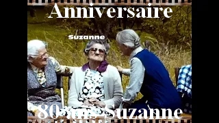 Anniversaire 80 ans Suzanne